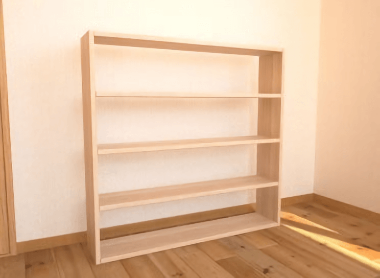 １ ８で作るマンガ用本棚 小 の作り方 簡単な本棚の作り方