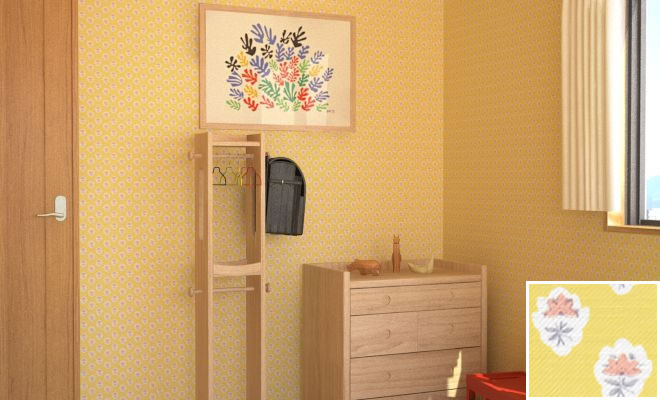 子供部屋に試したい国産壁紙クロスを貼ってみたイメージ例１１選 子供部屋のレイアウト インテリアコーディネート
